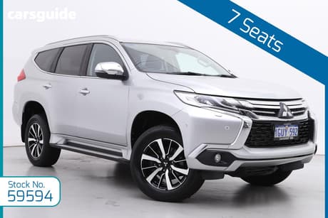 Silver 2018 Mitsubishi Pajero Sport Wagon Exceed (4X4) 7 Seat