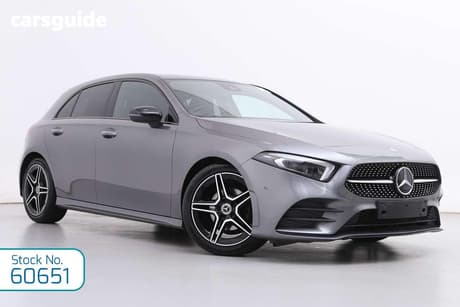 Grey 2022 Mercedes-Benz A180 Hatchback