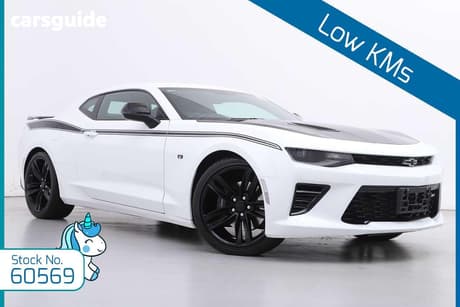 White 2019 Chevrolet Camaro Coupe 2Ss