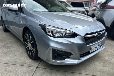 Silver 2018 Subaru Impreza Hatchback 2.0I (Awd)