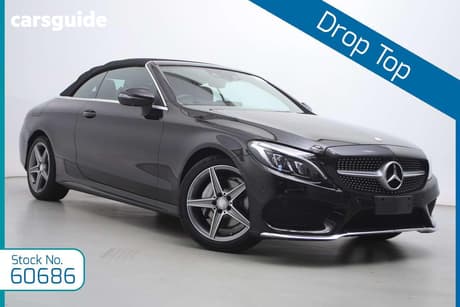 Black 2017 Mercedes-Benz C200 Cabriolet