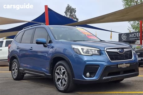 Blue 2019 Subaru Forester Wagon 2.5I-L (Awd)