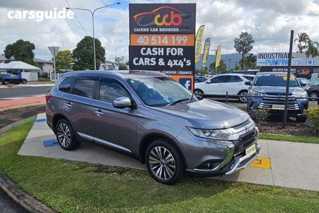 Grey 2019 Mitsubishi Outlander Wagon Exceed 7 Seat (Awd)