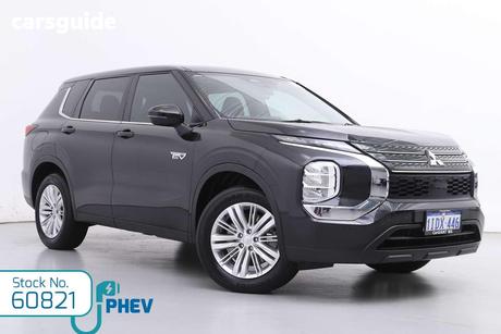 Black 2024 Mitsubishi Outlander Wagon Phev Es 5 Seat (Awd)