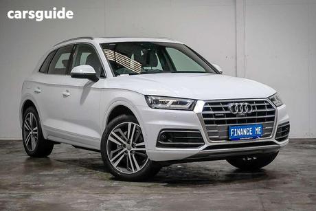 White 2020 Audi Q5 Wagon 45 Tfsi Quattro Sport