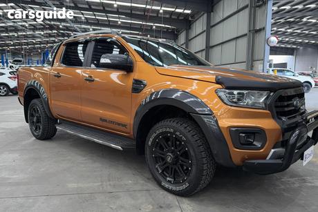 Orange 2021 Ford Ranger Double Cab Pick Up Wildtrak 2.0 (4X4)