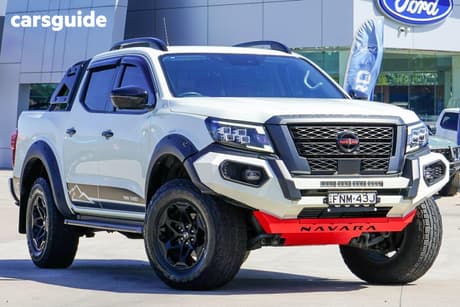 White 2021 Nissan Navara Dual Cab Pick-up Pro-4X Warrior (4X4)