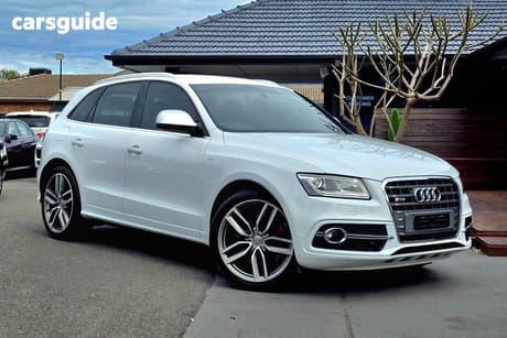 White 2016 Audi SQ5 Wagon 3.0 Tdi Quattro