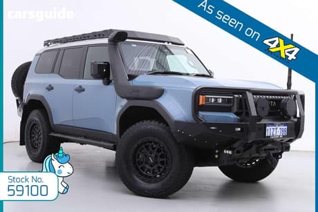 Blue 2024 Toyota Landcruiser Prado Wagon Altitude Twotone