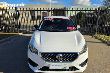 White 2024 MG MG3 Hatchback Core (With Navigation)