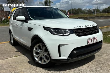 White 2018 Land Rover Discovery Wagon Sd4 Se