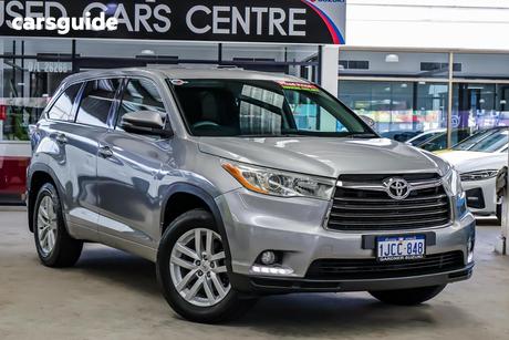 Silver 2014 Toyota Kluger Wagon Gx (4X2)