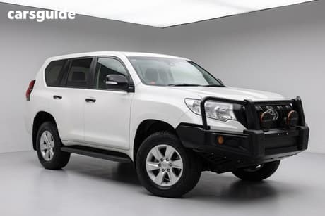 White 2019 Toyota Landcruiser Prado Wagon Gx (4X4)