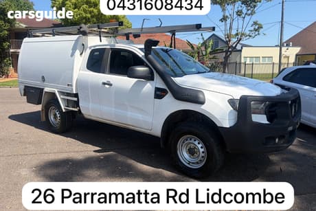 White 2019 Ford Ranger Super Cab Chassis Xl 3.2 (4X4)