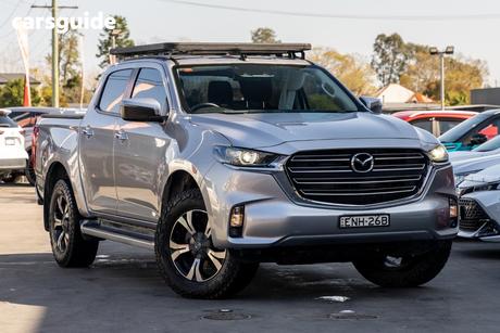 Silver 2021 Mazda BT-50 Dual Cab Pick-up Xtr (4X4)