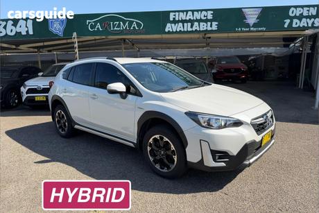 White 2022 Subaru XV Wagon Hybrid L Awd