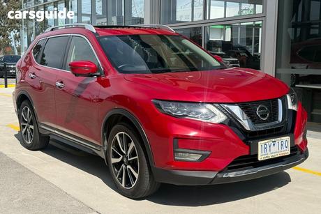 Red 2020 Nissan X-Trail Wagon Ti (4Wd)