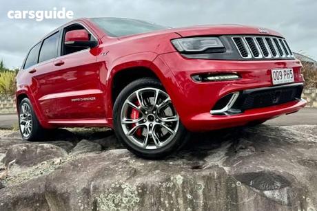 Red 2014 Jeep Grand Cherokee Wagon Srt 8 (4X4)