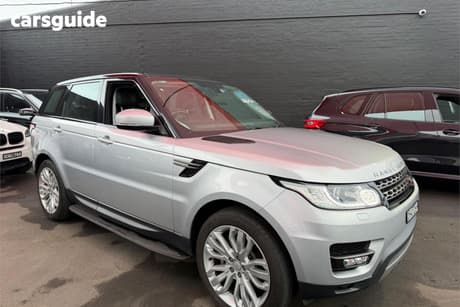 Silver 2016 Land Rover Range Rover Sport Wagon 3.0 Tdv6 Se