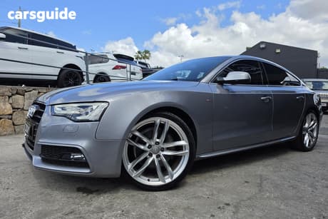 Grey 2015 Audi A5 Hatchback Sportback 2.0 Tfsi Quattro