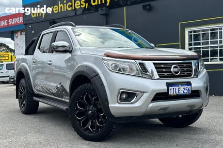 Silver 2018 Nissan Navara Dual Cab Pick-up St-X (4X4)