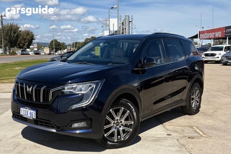 Black 2024 Mahindra XUV700 Wagon Ax7