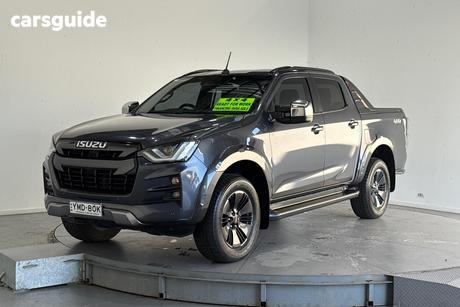 Grey 2022 Isuzu D-MAX Crew Cab Utility X-Terrain (4X4)