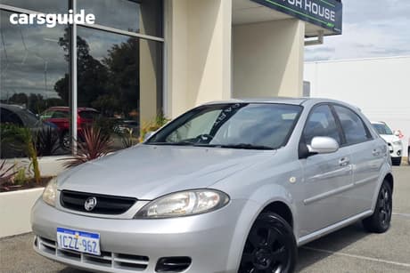 Silver 2008 Holden Viva Hatchback
