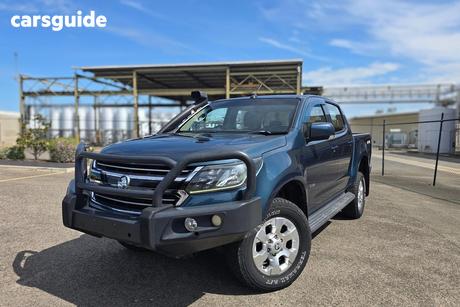 Blue 2017 Holden Colorado Crew Cab Pickup Lt (4X4)