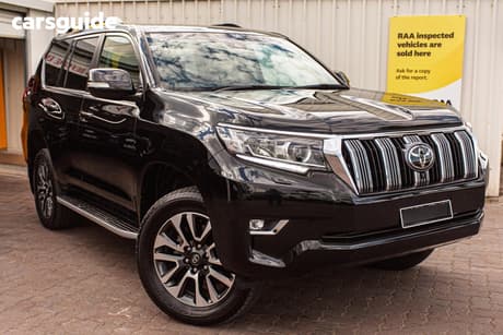 Black 2021 Toyota Landcruiser Prado Wagon Vx