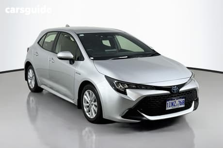 Silver 2022 Toyota Corolla Hatch COROLLA HATCH 1.8L HYB CVT ASCENT SPORT