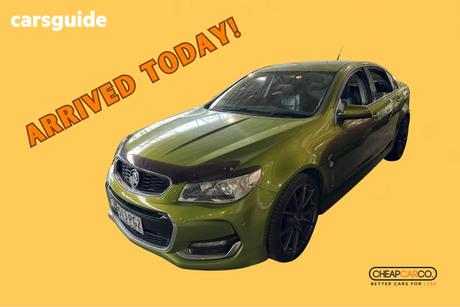 Green 2016 Holden Commodore Sedan Sv6 Reserve Edition