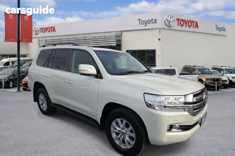 White 2019 Toyota Landcruiser Prado Wagon Vx (4X4)