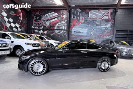 Black 2016 Mercedes-Benz C300 Coupe