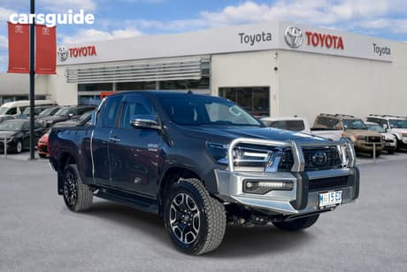 Grey 2021 Toyota Hilux X Cab Pickup Sr5 (4X4)