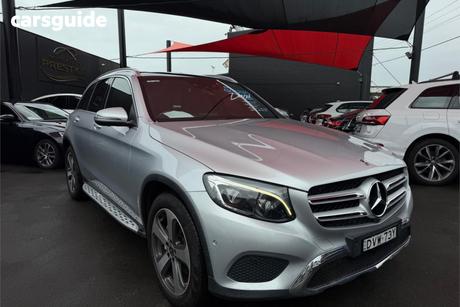 Silver 2018 Mercedes-Benz GLC220 Wagon D