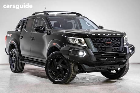Black 2022 Nissan Navara Dual Cab Pick-up Pro-4X (4X4)