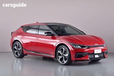 Red 2021 Kia EV6 Wagon Gt-Line Awd (With Sunroof)