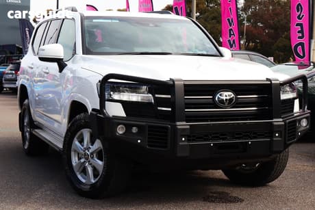 White 2024 Toyota Landcruiser Wagon Lc300 Gxl (4X4)