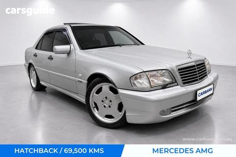Silver 1998 Mercedes-Benz C43 Wagon T Amg