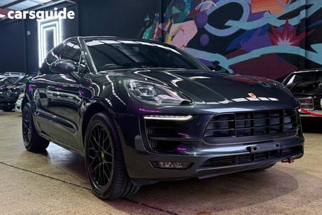 Grey 2017 Porsche Macan Wagon Gts