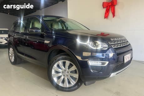 Blue 2016 Land Rover Discovery Sport Wagon Sd4 Hse Luxury