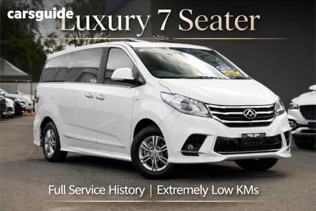 White 2020 LDV G10 Wagon Executive (7 Seat)