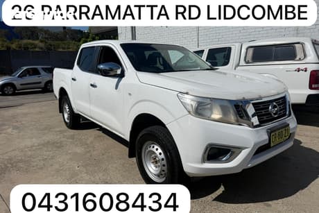 White 2019 Nissan Navara Dual Cab Pick-up Rx (4X4)