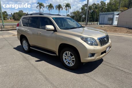 Beige 2010 Toyota Landcruiser Prado SUV VX 4X4