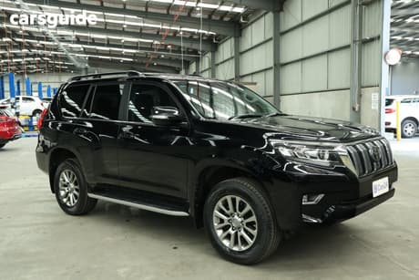 Black 2021 Toyota Landcruiser Prado Wagon Kakadu