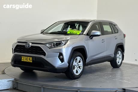 Silver 2020 Toyota RAV4 Wagon Gx Awd Hybrid