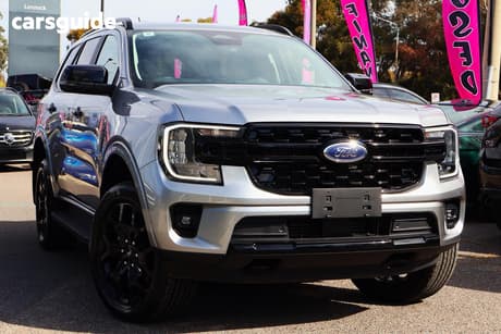 Silver 2024 Ford Everest Wagon Sport (4Wd)