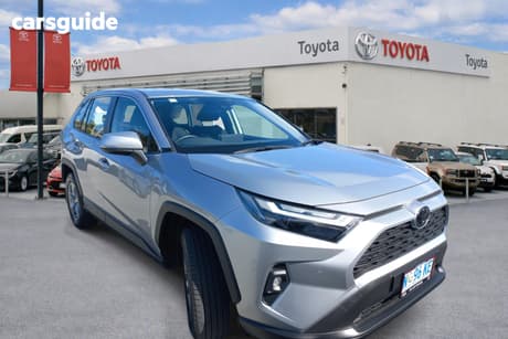 Silver 2025 Toyota RAV4 Wagon Gx (Awd) Hybrid
