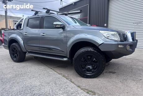 Grey 2017 Nissan Navara Dual Cab Utility St-X (4X4) (Sunroof)